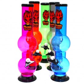 14'' Headway Designs Acrylic Double Bubble Water Pipe