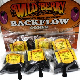 Wild berry Backflow Cones 25 Cones Per Pack