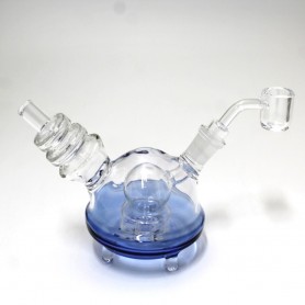 4.5'' UFO Shaped Dab Rig Water Pipe With 14 MM Male Banger