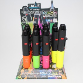 PT132N Eagle TORCH With Safe -Stop PEN Torch Neon 12 Per Display