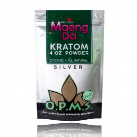 O.P.M.S. Kratom Silver 4oz Powder