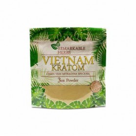 Remarkable Herbs Green Vein Maeng Da Kratom 3oz Powder